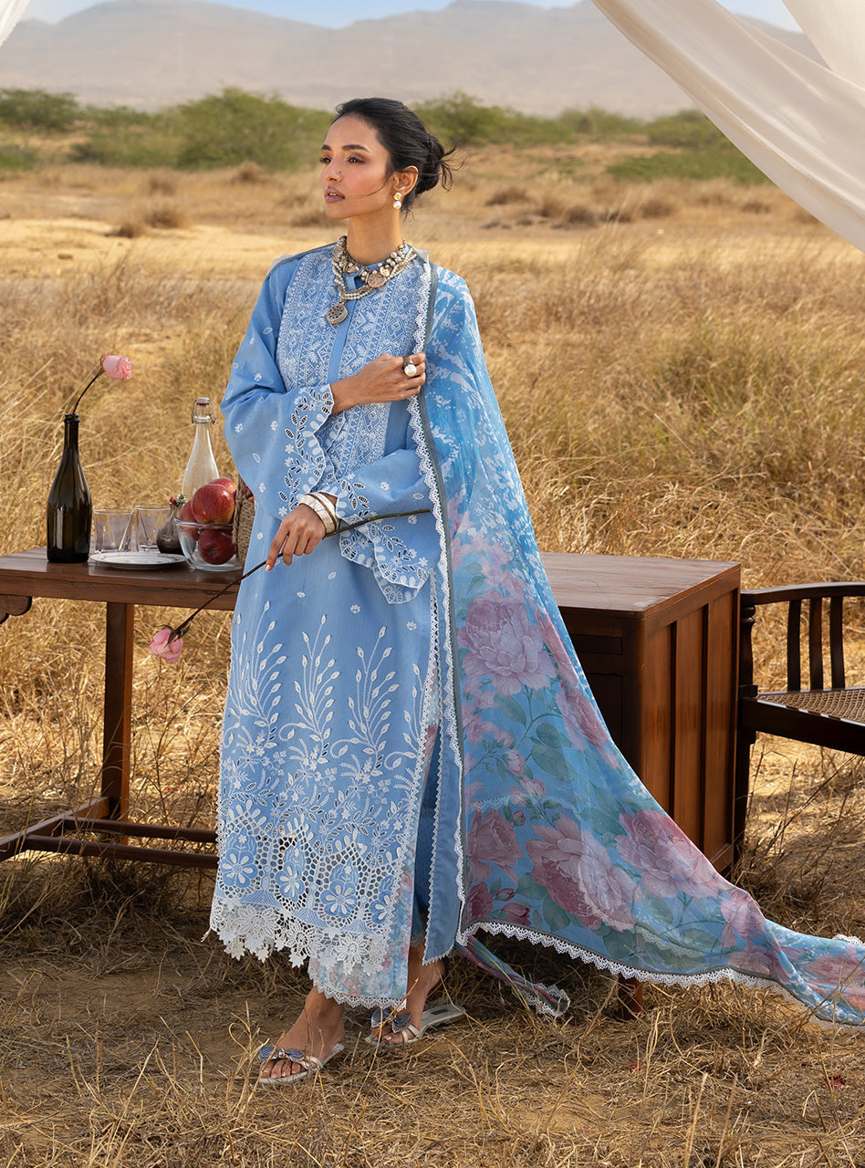 Zainab Chottani | Spring Summer Lawn 26 | Azule 05, image 3