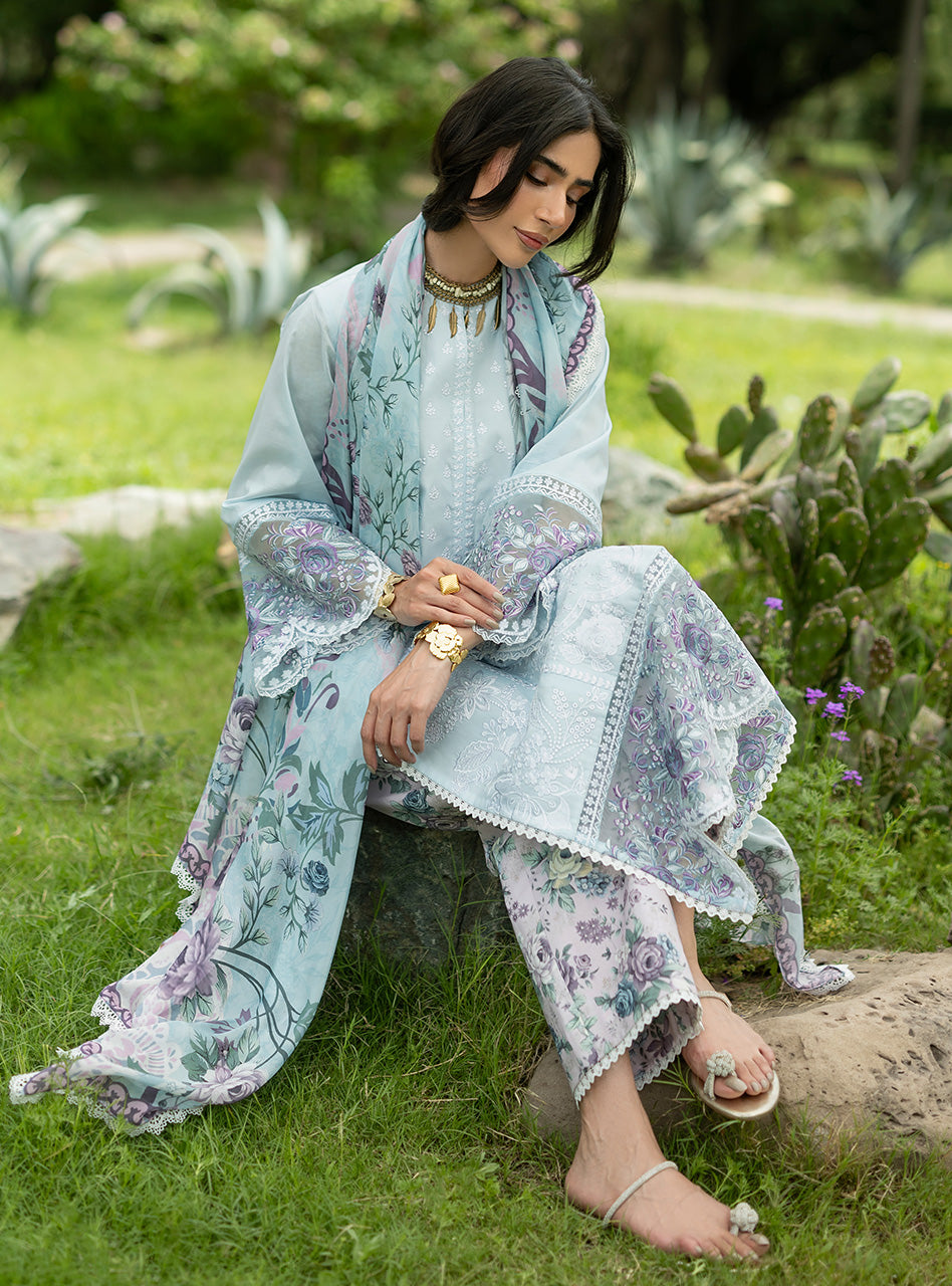 Zainab Chottani | Luxe Lawn 26 | Cove - 06-6