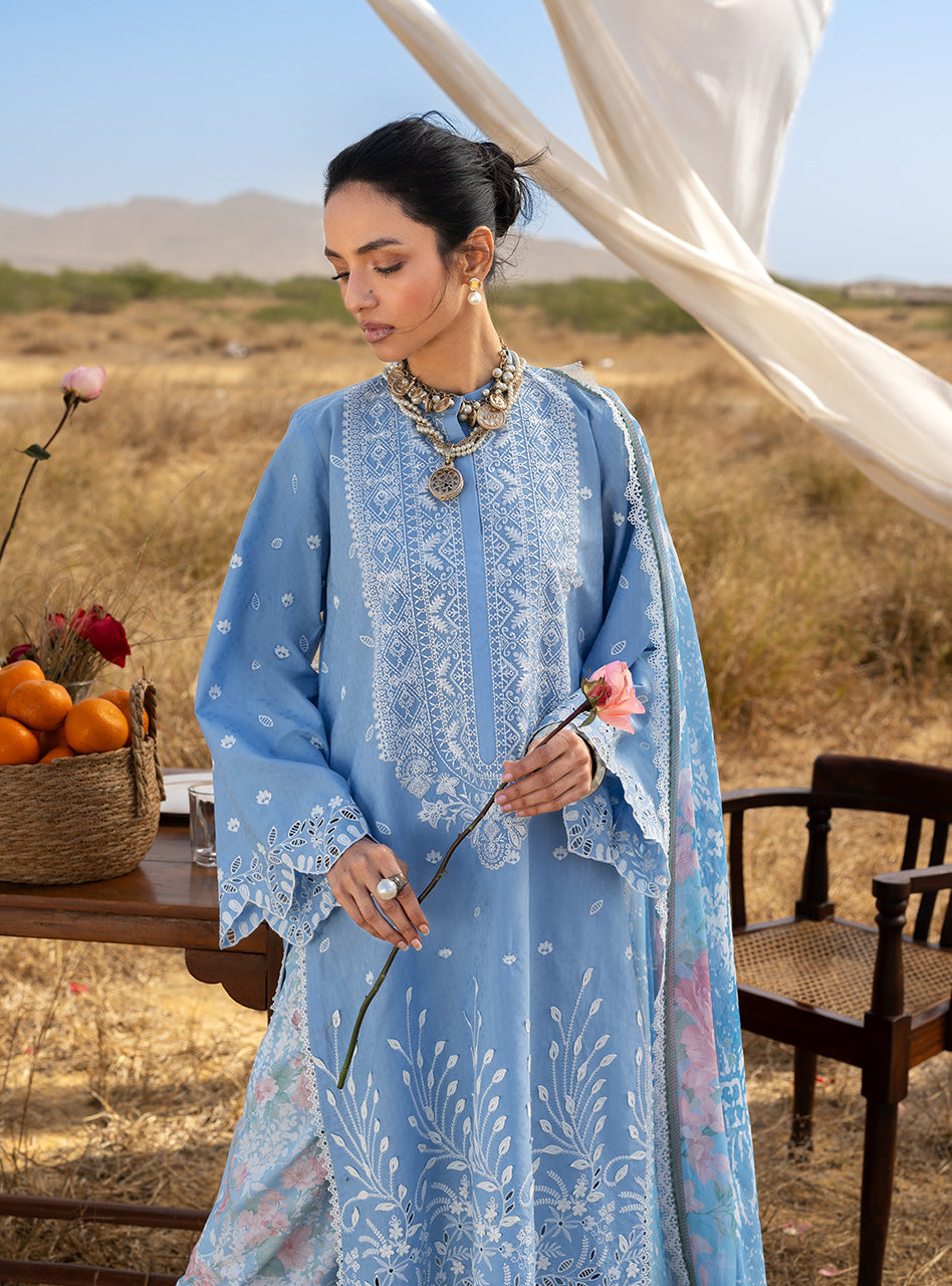 Zainab Chottani | Spring Summer Lawn 26 | Azule 05, image 7