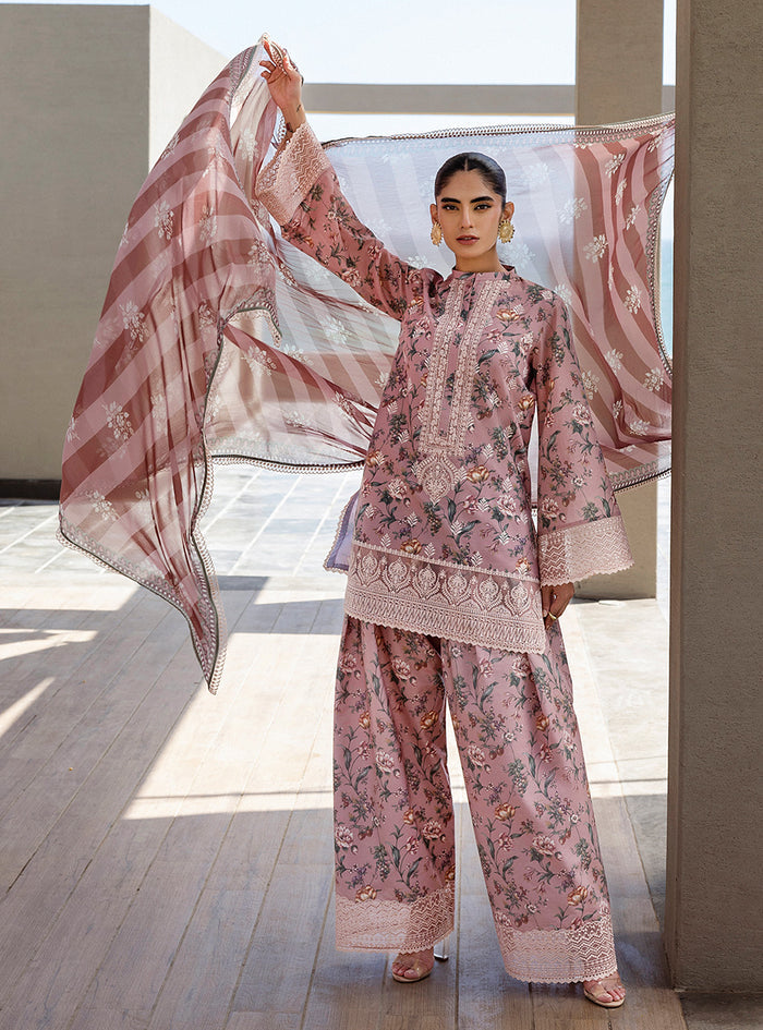 Zainab Chottani | Tahra Lawn 25 | Maraya -  Zainab Chottani Ladies Clothes - Original Designer Dress - House of Maryam