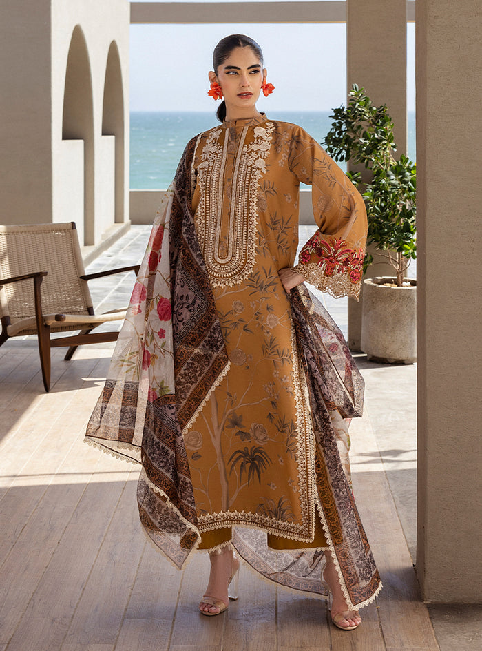 Zainab Chottani | Tahra Lawn 25 | Rahma -  Zainab Chottani Ladies Clothes - Original Designer Dress - House of Maryam