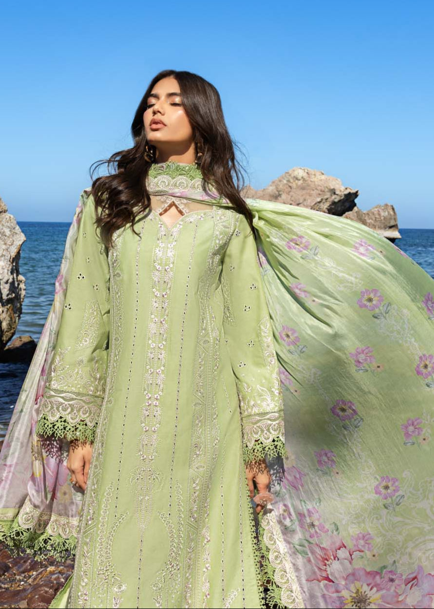 Akbar Aslam | Mare Lawn Edit 25 | Faye -  Akbar Aslam Ladies Clothes -  House of Maryam