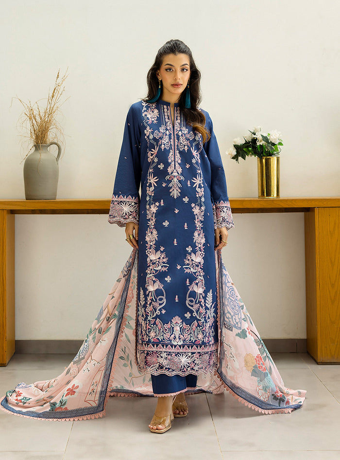 Zainab Chottani | Tahra Lawn 25 | Elisa -  Zainab Chottani Ladies Clothes - Original Designer Dress - House of Maryam