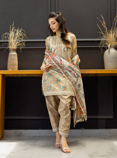 Zainab Chottani | Tahra Lawn 25 | Aymah -  Zainab Chottani Ladies Clothes - Original Designer Dress - House of Maryam