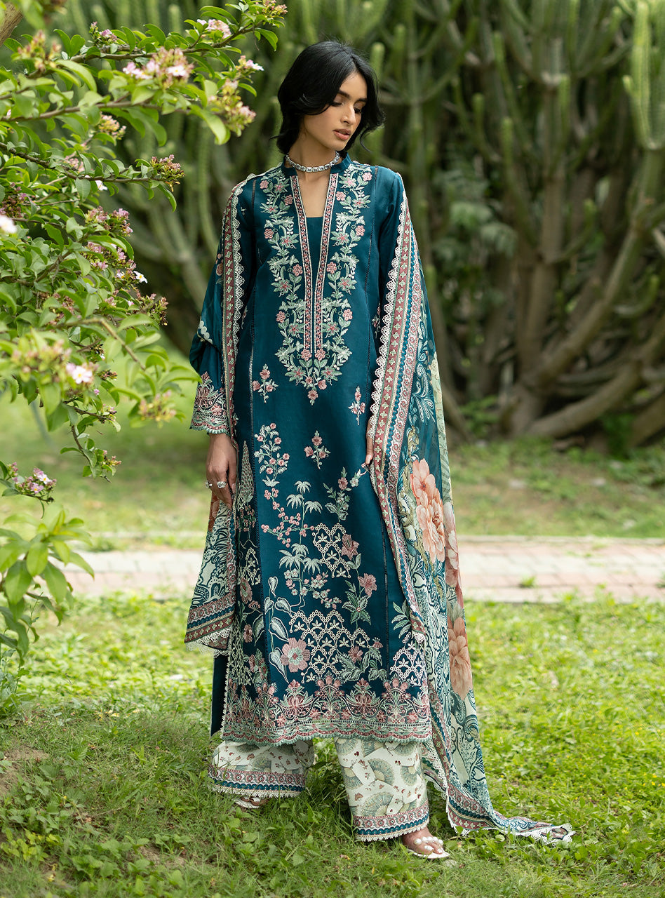Zainab Chottani | Luxe Lawn 26 | Faye - 01