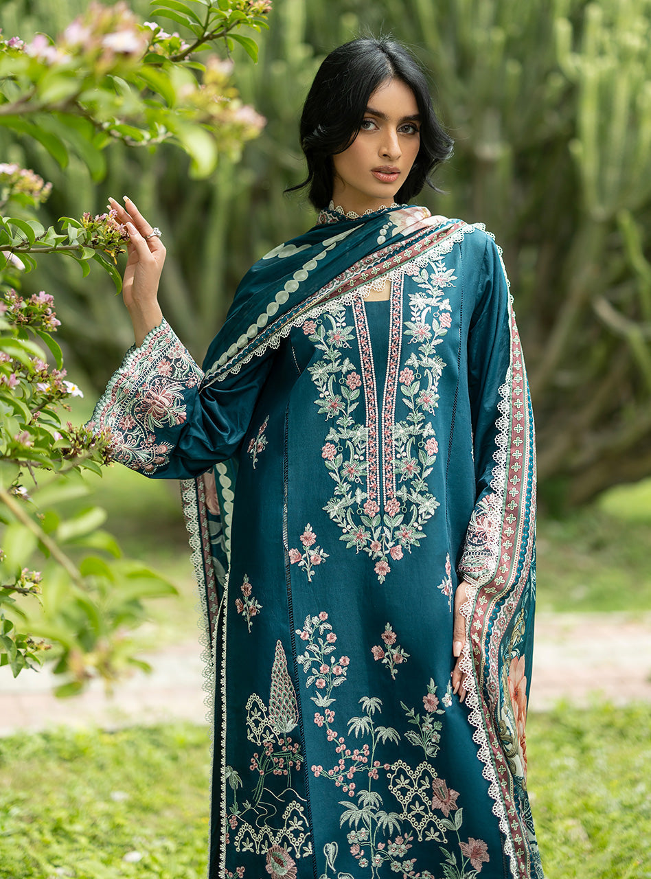 Zainab Chottani | Luxe Lawn 26 | Faye - 01-3
