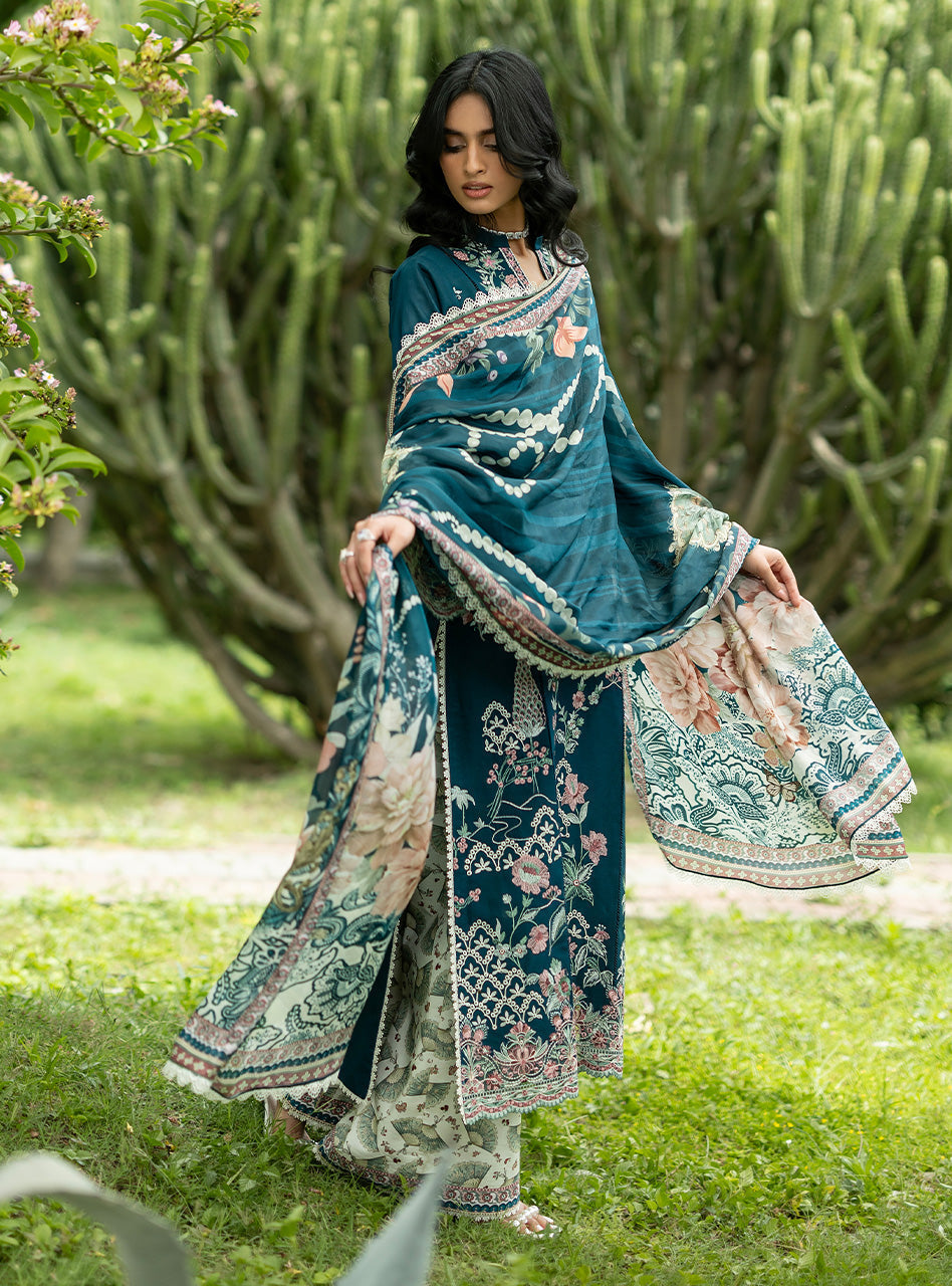 Zainab Chottani | Luxe Lawn 26 | Faye - 01-6