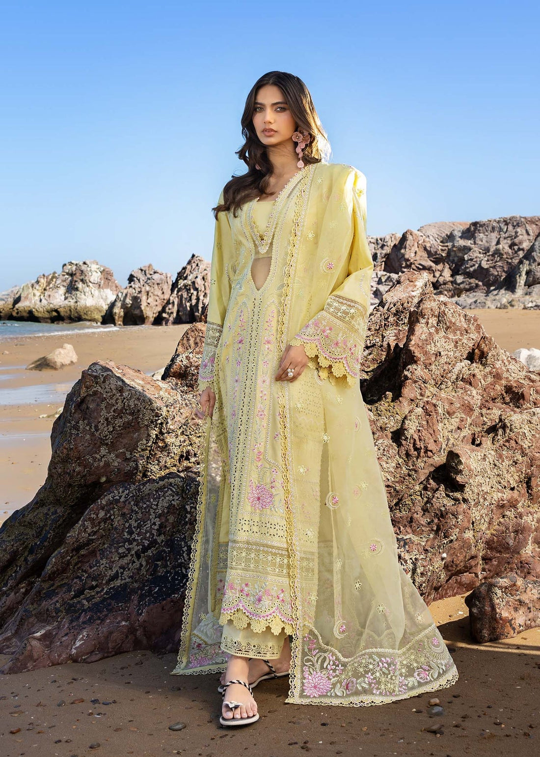 Akbar Aslam | Mare Lawn Edit 25 | Solara -  Akbar Aslam Ladies Clothes -  House of Maryam