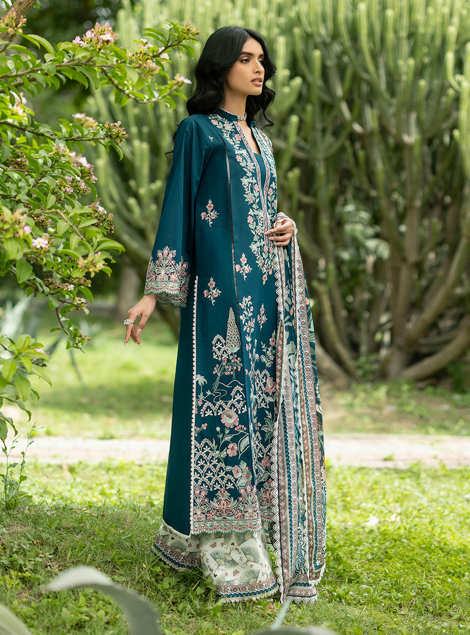 Zainab Chottani | Luxe Lawn 26 | Faye - 01-5