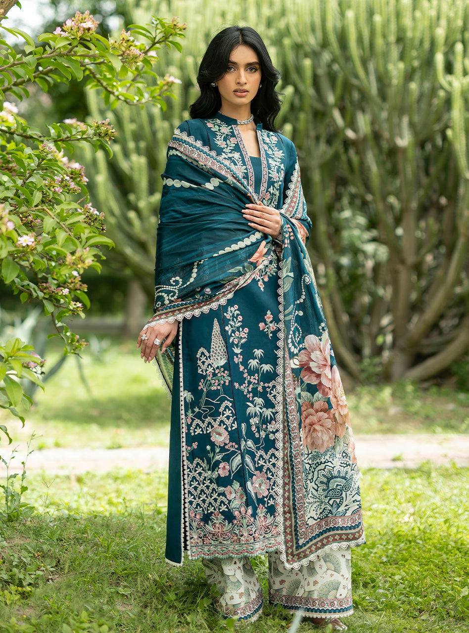 Zainab Chottani | Luxe Lawn 26 | Faye - 01-4