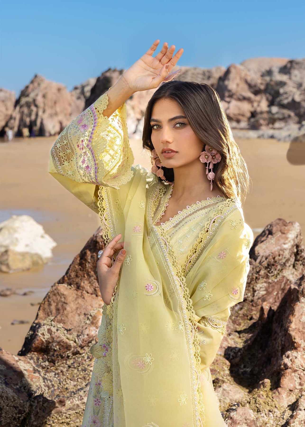 Akbar Aslam | Mare Lawn Edit 25 | Solara -  Akbar Aslam Ladies Clothes -  House of Maryam