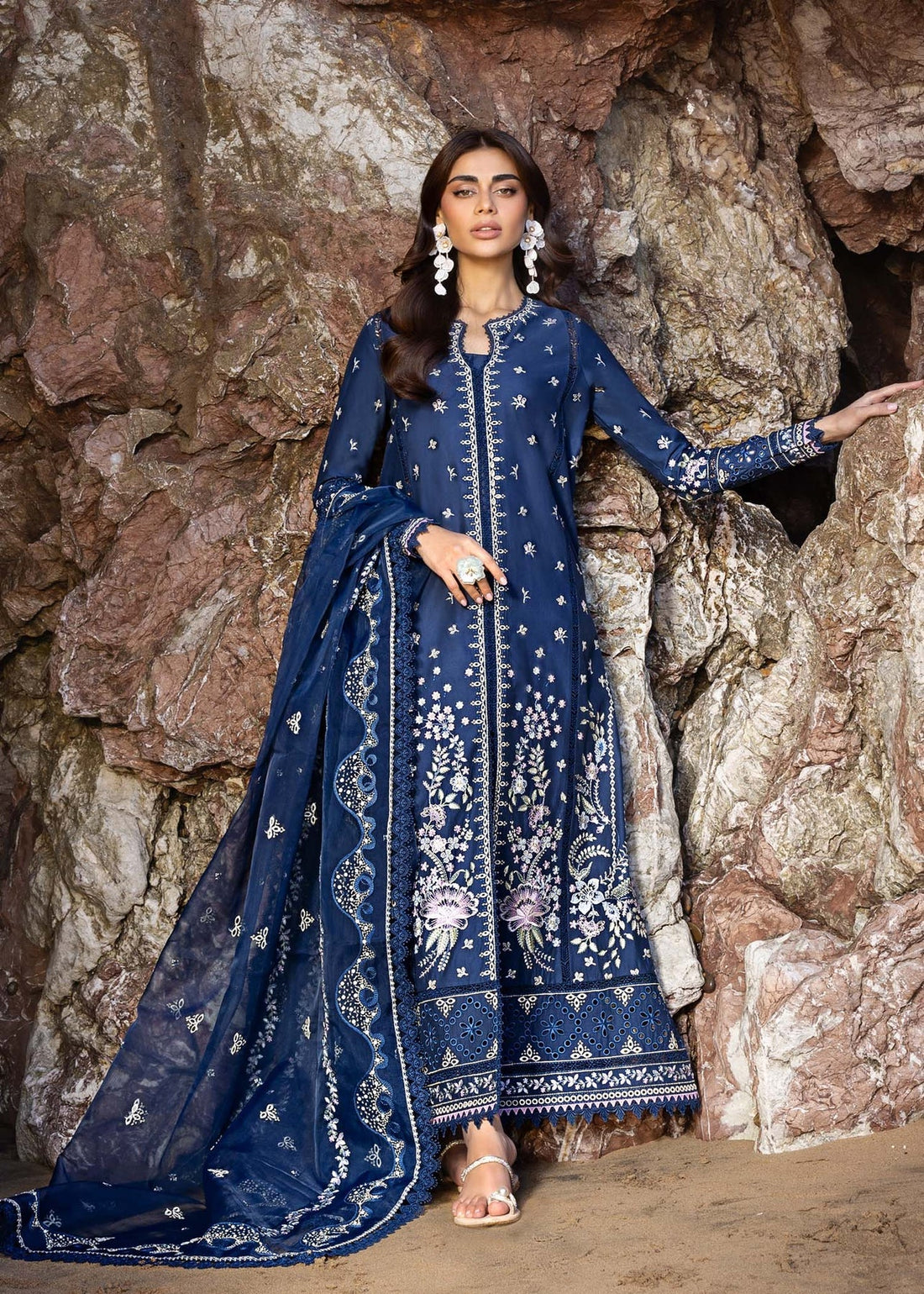 Akbar Aslam | Mare Lawn Edit 25 | Eilara -  Akbar Aslam Ladies Clothes -  House of Maryam
