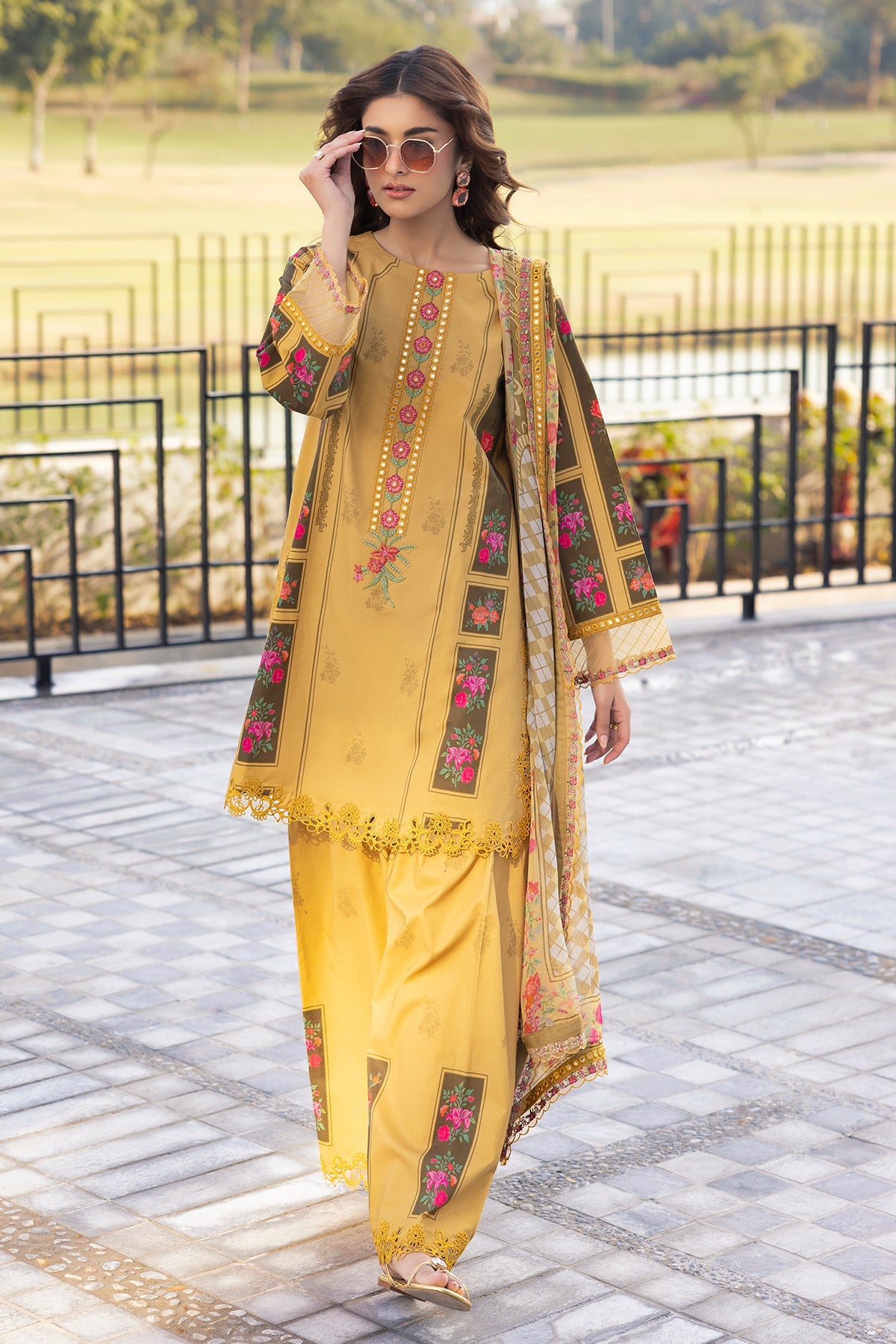 Charizma | Aniq Lawn | AN6-03, image 8