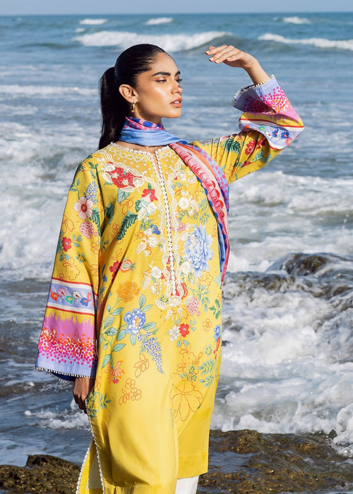 Sadaf Fawad Khan | Siraa Lawn 25 | Sea Flora -  Sadaf Fawad Khan Ladies Clothes - Original Designer Dress - House of Maryam