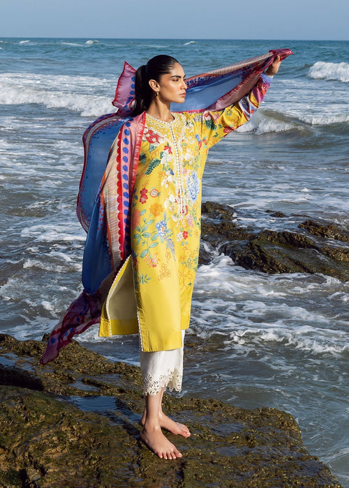 Sadaf Fawad Khan | Siraa Lawn 25 | Sea Flora -  Sadaf Fawad Khan Ladies Clothes - Original Designer Dress - House of Maryam