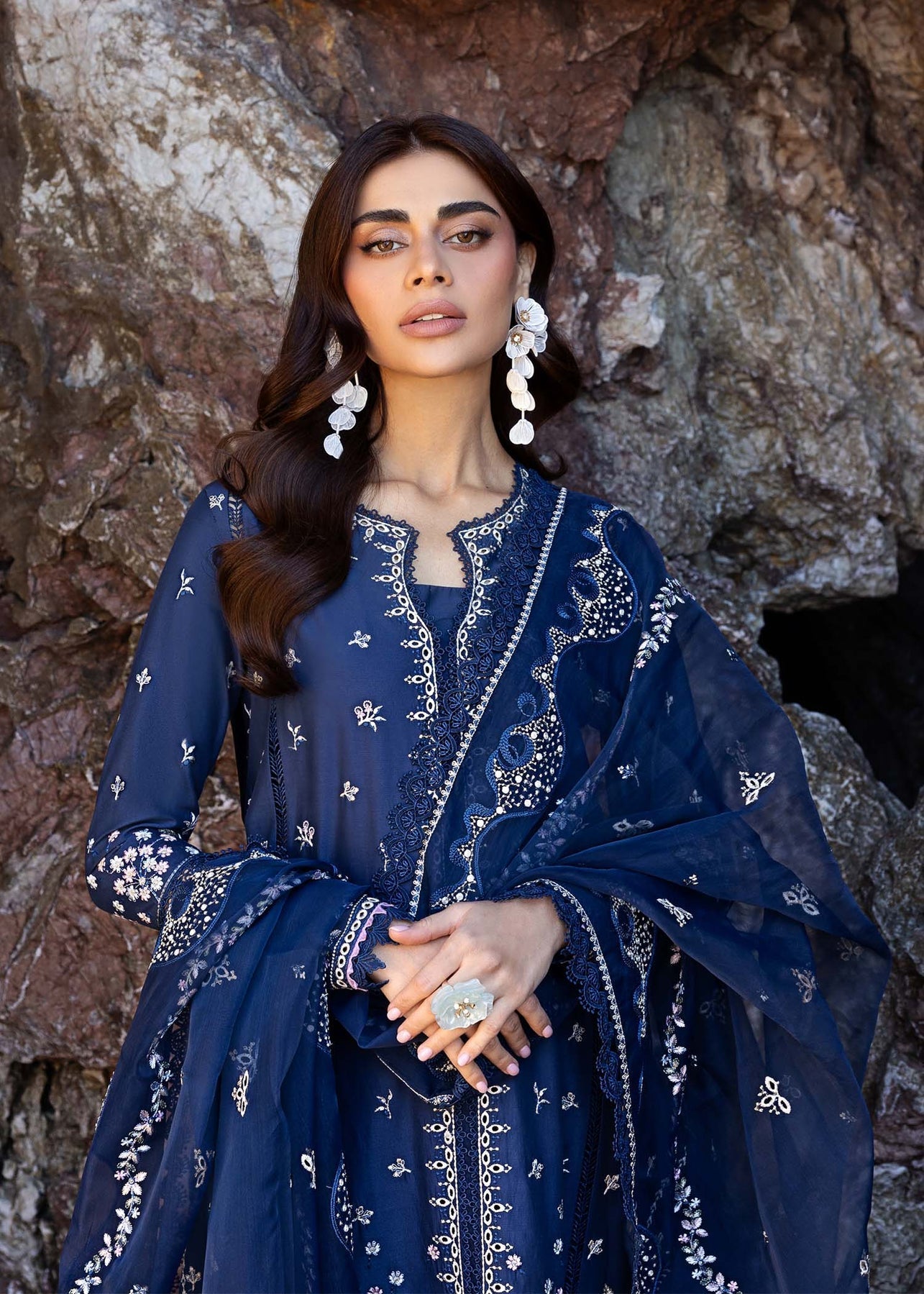 Akbar Aslam | Mare Lawn Edit 25 | Eilara -  Akbar Aslam Ladies Clothes -  House of Maryam