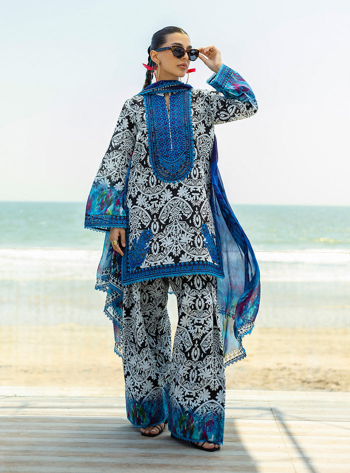 Zainab Chottani | Tahra Lawn 25 | Bella -  Zainab Chottani Ladies Clothes - Original Designer Dress - House of Maryam