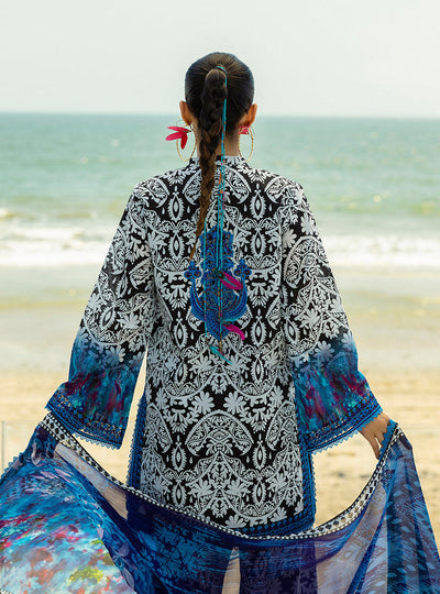 Zainab Chottani | Tahra Lawn 25 | Bella -  Zainab Chottani Ladies Clothes - Original Designer Dress - House of Maryam