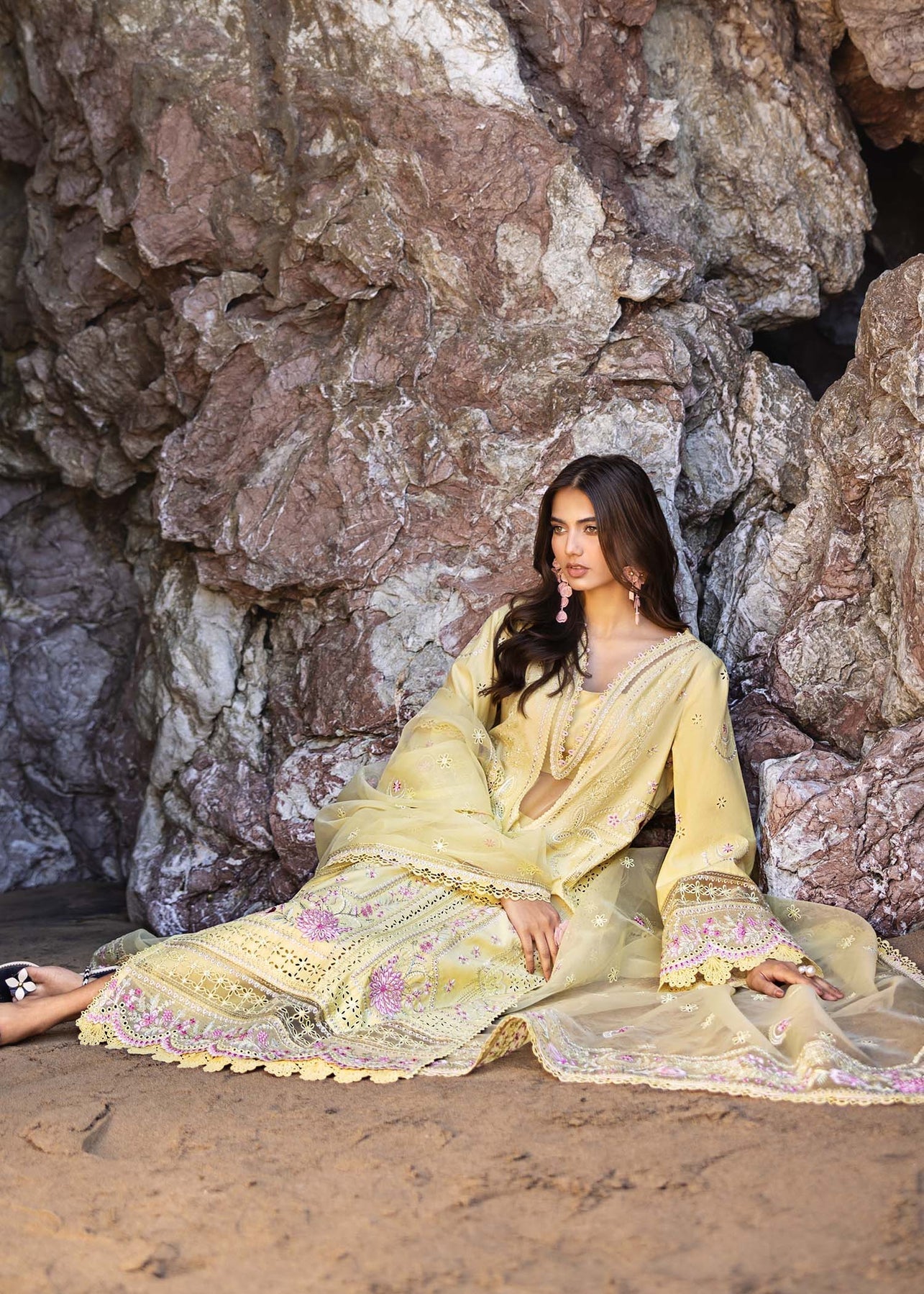 Akbar Aslam | Mare Lawn Edit 25 | Solara -  Akbar Aslam Ladies Clothes -  House of Maryam