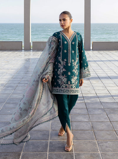 Zainab Chottani | Tahra Lawn 25 | Mina -  Zainab Chottani Ladies Clothes - Original Designer Dress - House of Maryam