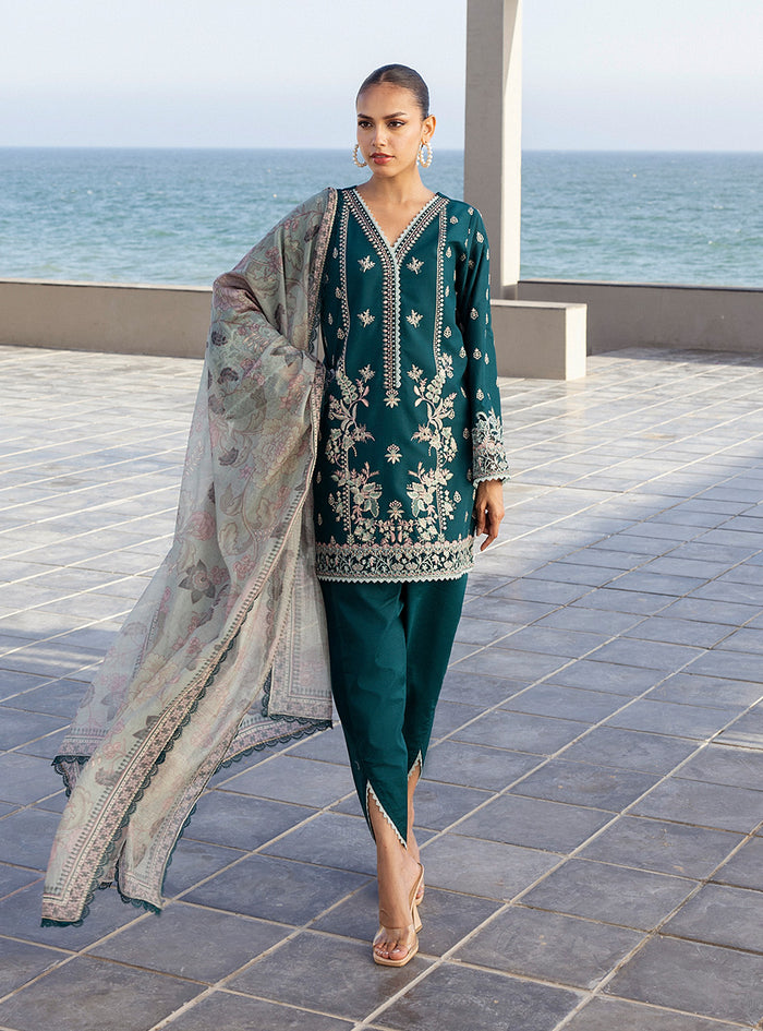 Zainab Chottani | Tahra Lawn 25 | Mina -  Zainab Chottani Ladies Clothes - Original Designer Dress - House of Maryam