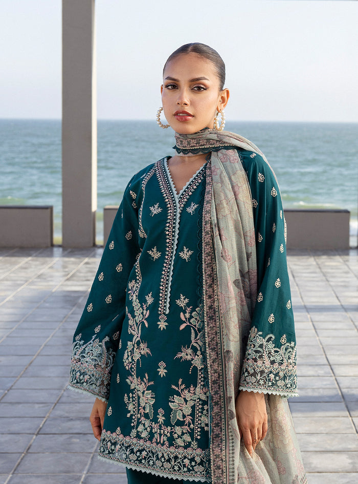 Zainab Chottani | Tahra Lawn 25 | Mina -  Zainab Chottani Ladies Clothes - Original Designer Dress - House of Maryam