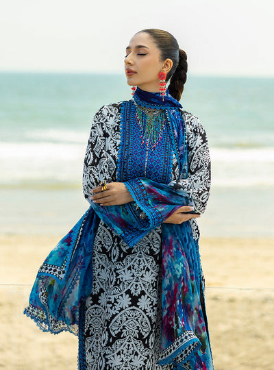 Zainab Chottani | Tahra Lawn 25 | Bella -  Zainab Chottani Ladies Clothes - Original Designer Dress - House of Maryam