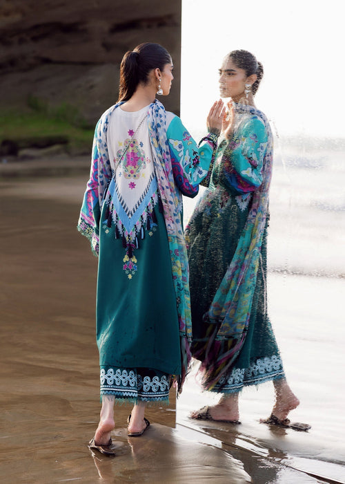 Sadaf Fawad Khan | Siraa Lawn 25 | Surf Gypsy -  Sadaf Fawad Khan Ladies Clothes - Original Designer Dress - House of Maryam