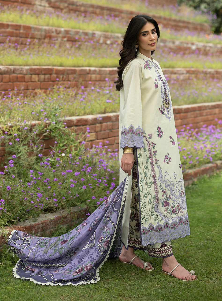 Zainab Chottani | Luxe Lawn 26 | Kyra - 04, image 4
