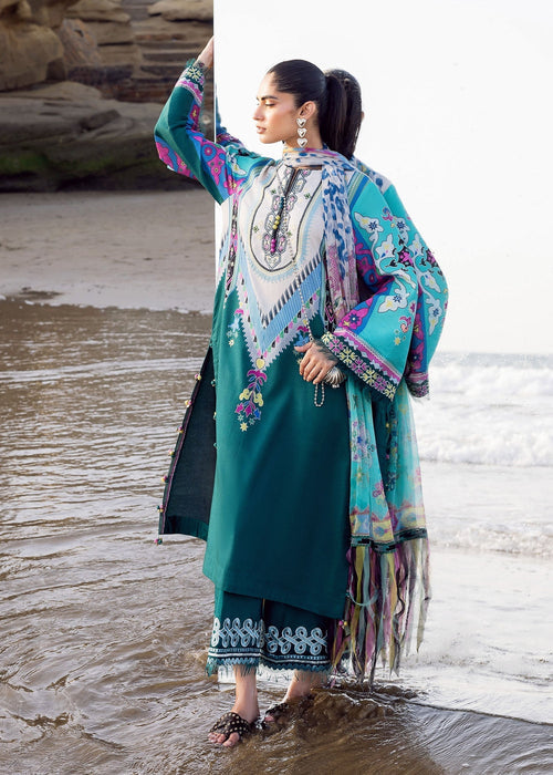 Sadaf Fawad Khan | Siraa Lawn 25 | Surf Gypsy -  Sadaf Fawad Khan Ladies Clothes - Original Designer Dress - House of Maryam