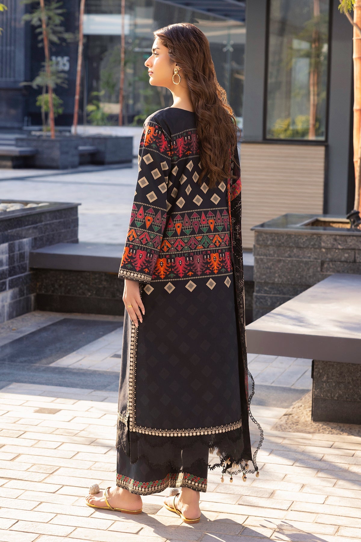 Charizma | Infinity Lawn | 3-PC Unstitched Embroidered Lawn Collection IN6-03, image 2