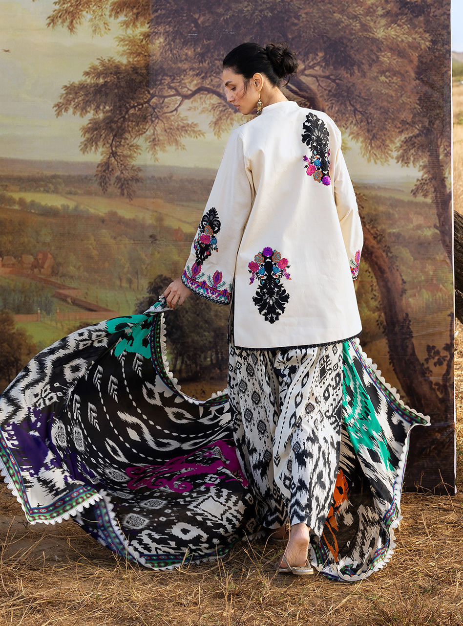 Zainab Chottani | Spring Summer Lawn 26 | Nivara 17, image 4