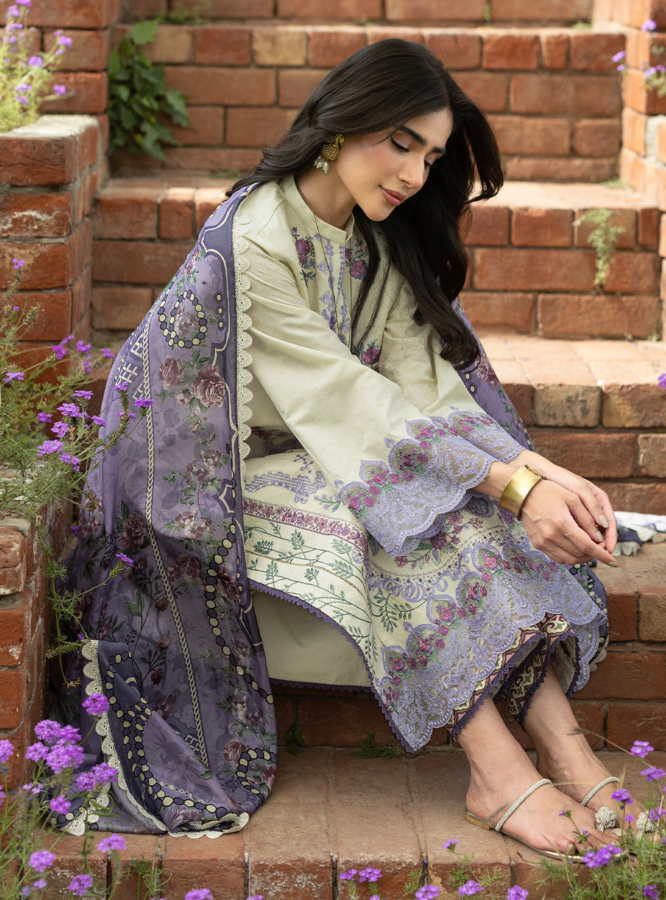 Zainab Chottani | Luxe Lawn 26 | Kyra - 04, image 10