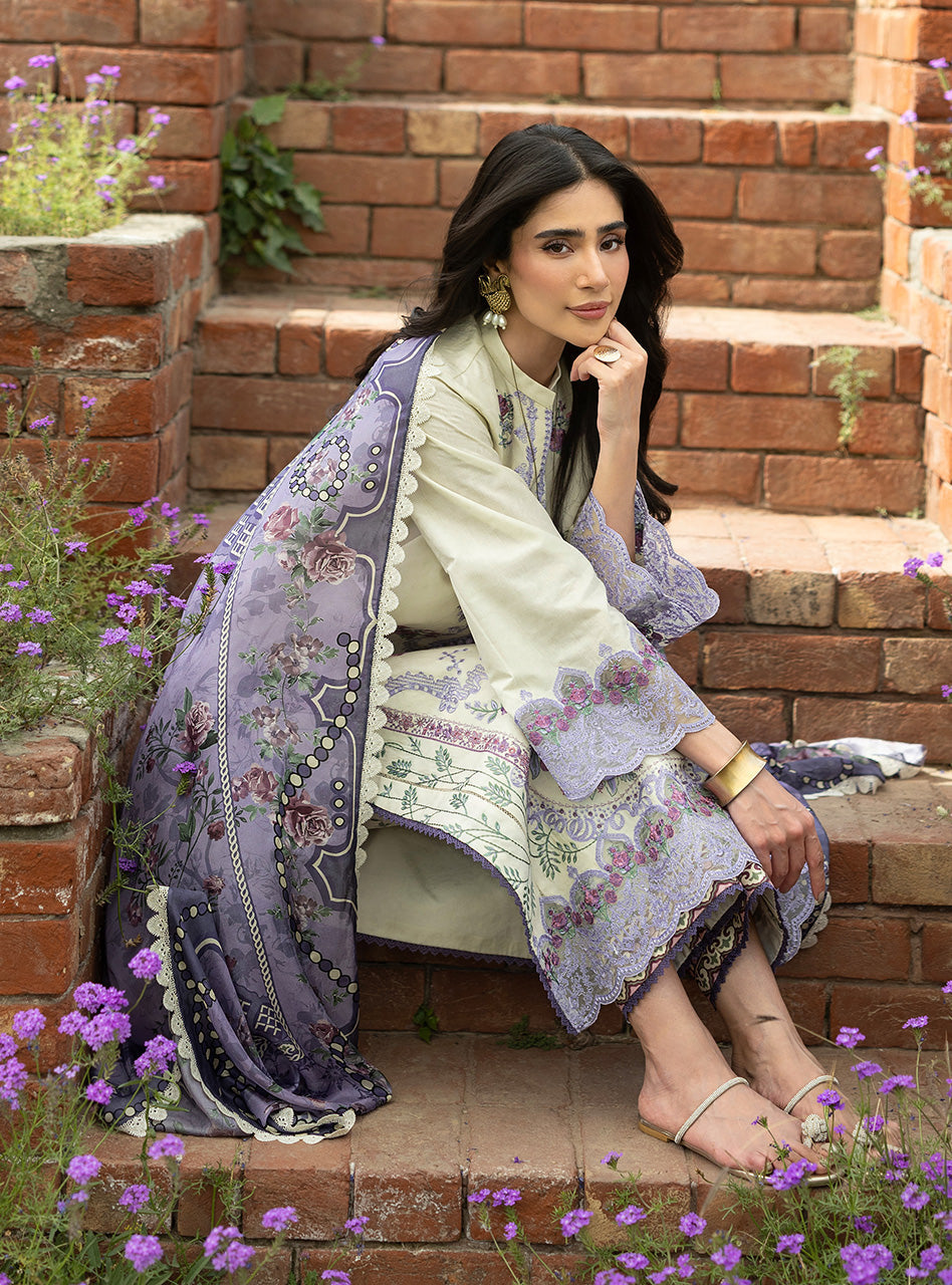 Zainab Chottani | Luxe Lawn 26 | Kyra - 04, image 9
