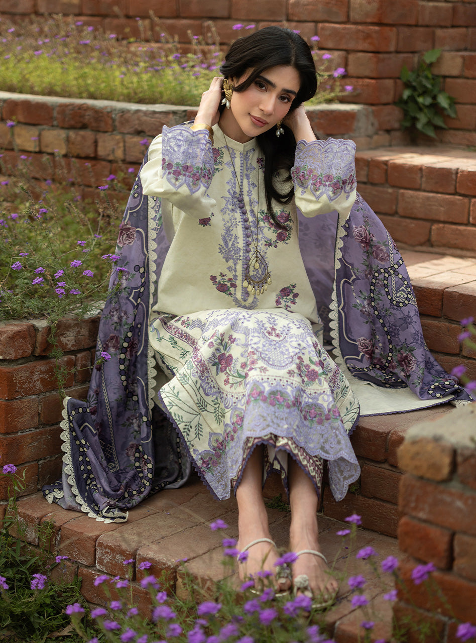 Zainab Chottani | Luxe Lawn 26 | Kyra - 04, image 8