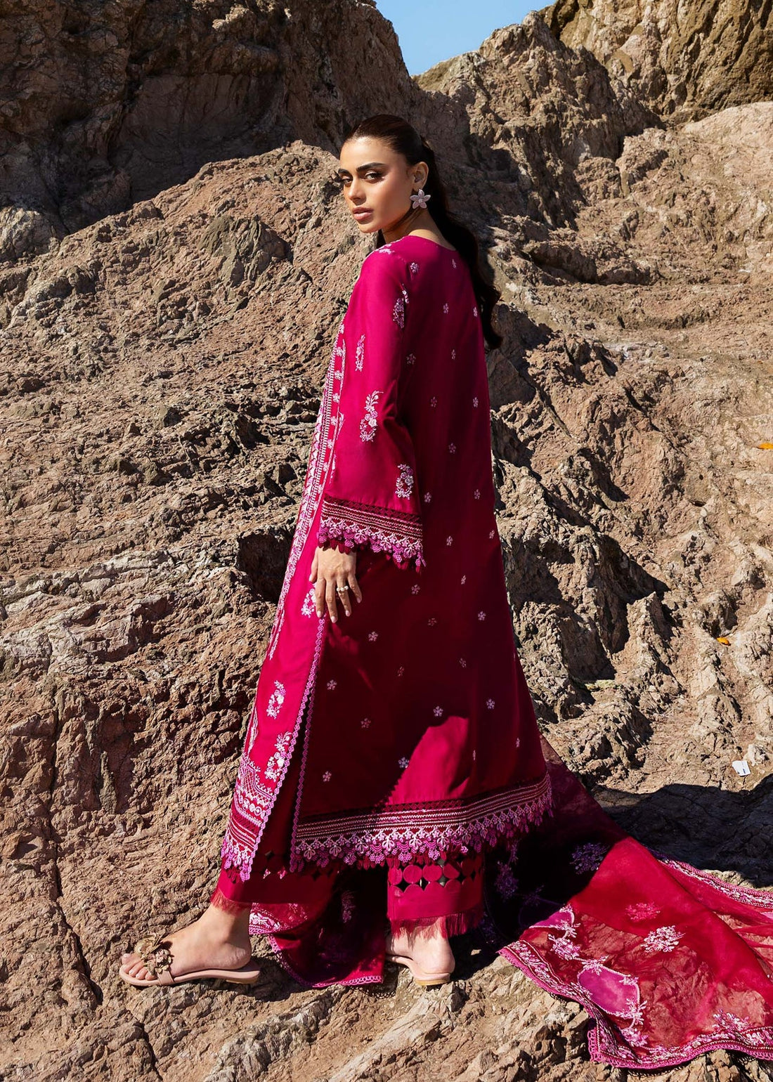 Akbar Aslam | Mare Lawn Edit 25 | Nirvana -  Akbar Aslam Ladies Clothes -  House of Maryam