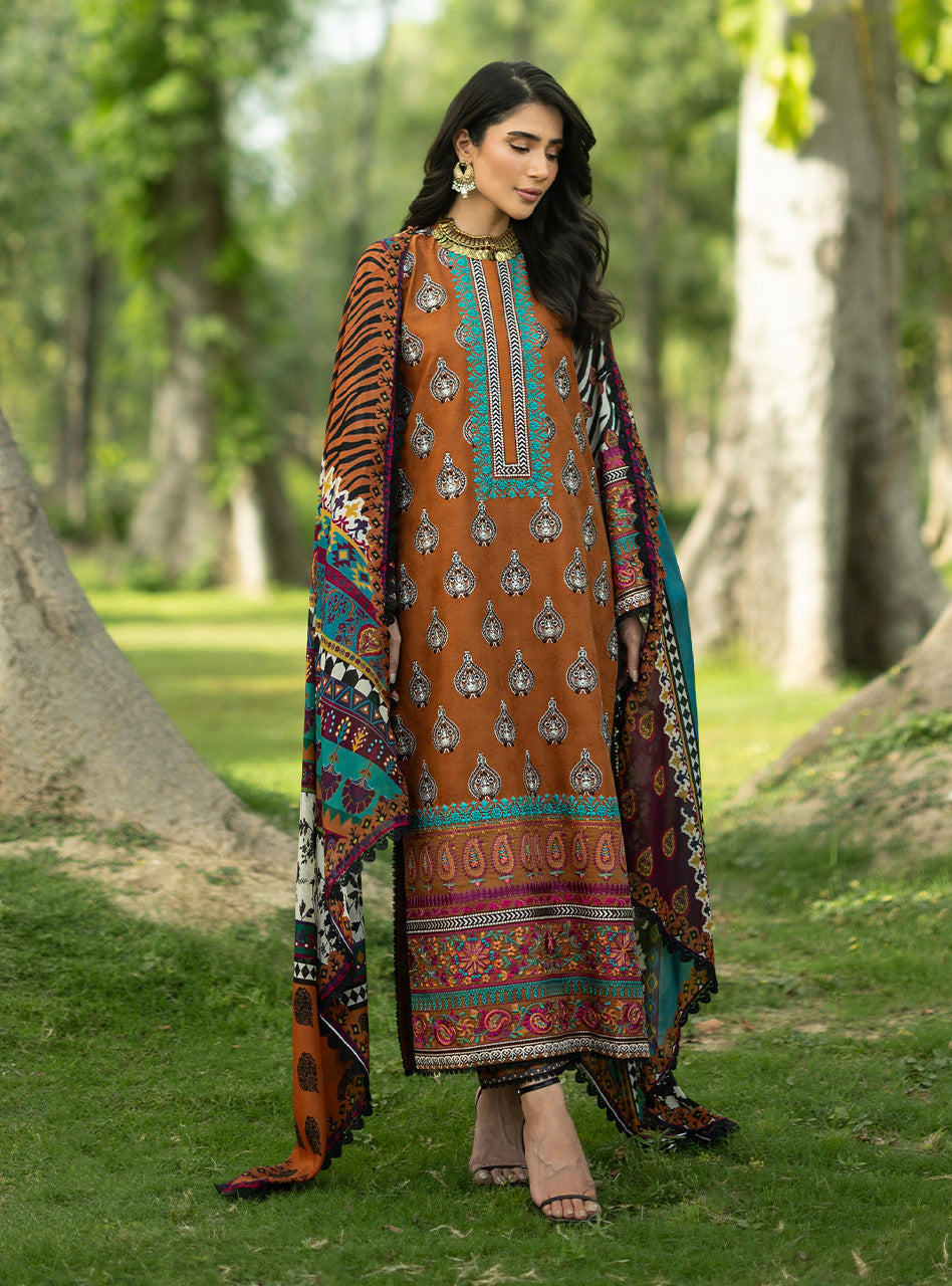 Zainab Chottani | Luxe Lawn 26 | Erin - 11