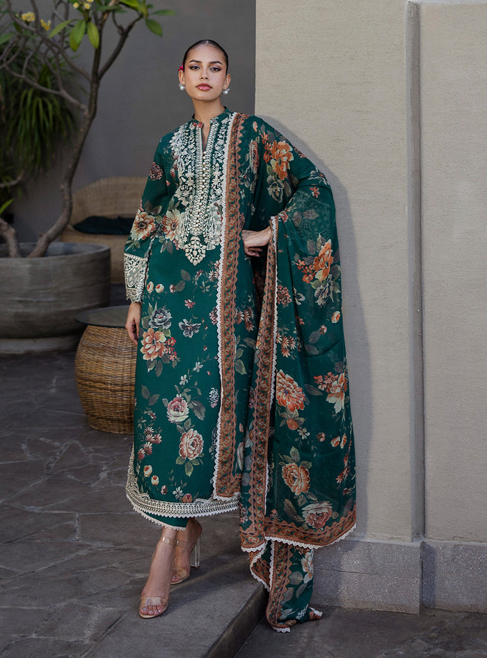 Zainab Chottani | Tahra Lawn 25 | Velina -  Zainab Chottani Ladies Clothes - Original Designer Dress - House of Maryam
