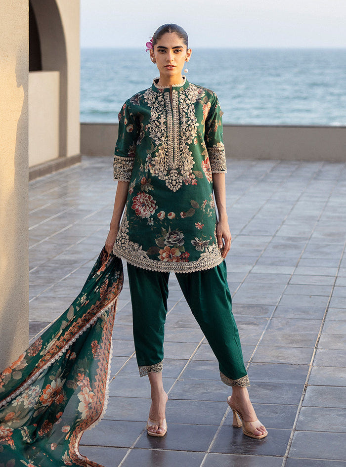 Zainab Chottani | Tahra Lawn 25 | Velina -  Zainab Chottani Ladies Clothes - Original Designer Dress - House of Maryam