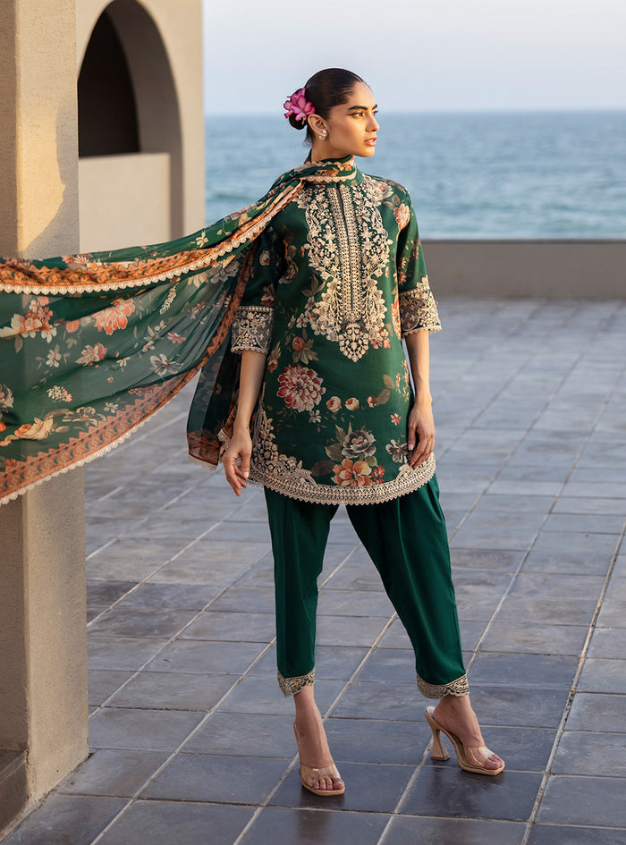 Zainab Chottani | Tahra Lawn 25 | Velina -  Zainab Chottani Ladies Clothes - Original Designer Dress - House of Maryam
