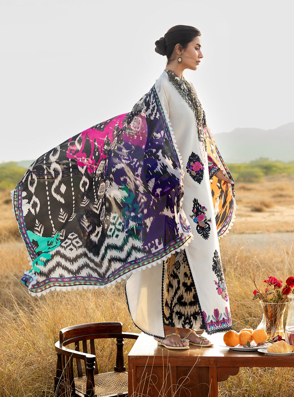 Zainab Chottani | Spring Summer Lawn 26 | Nivara 17, image 6
