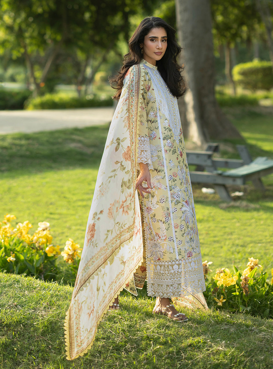 Zainab Chottani | Luxe Lawn 26 | Dune - 12, image 2