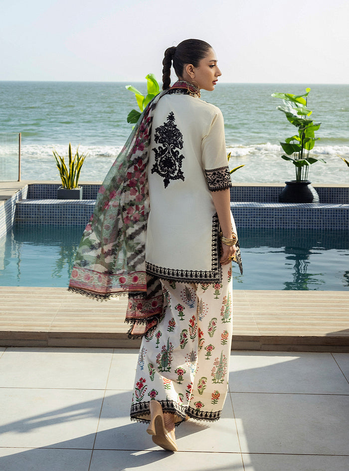 Zainab Chottani | Tahra Lawn 25 | Azureh -  Zainab Chottani Ladies Clothes - Original Designer Dress - House of Maryam