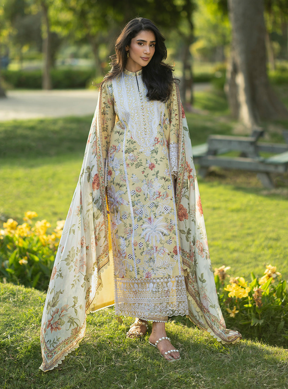 Zainab Chottani | Luxe Lawn 26 | Dune - 12, image 6