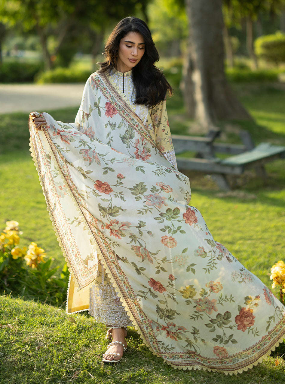Zainab Chottani | Luxe Lawn 26 | Dune - 12, image 5