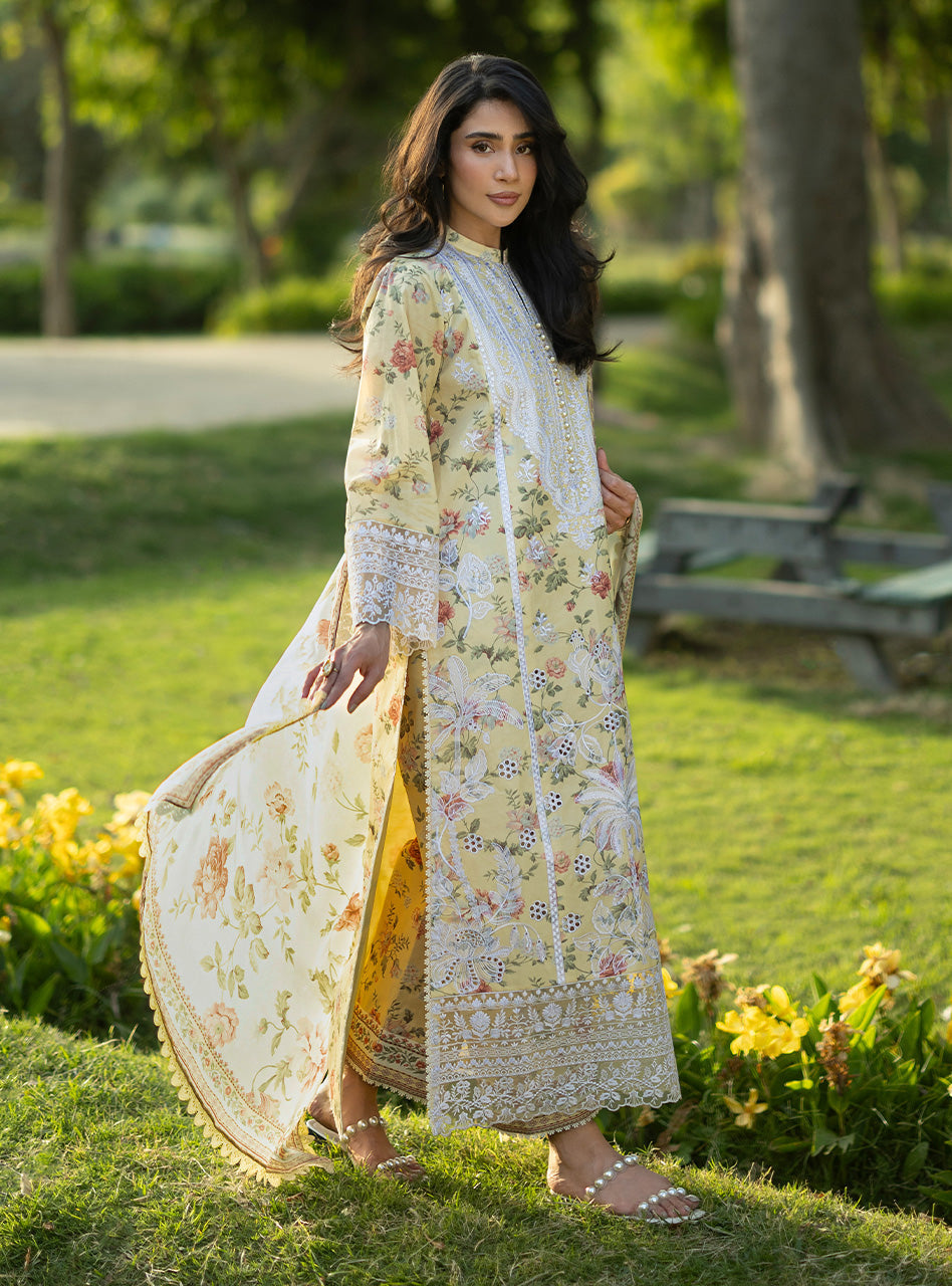 Zainab Chottani | Luxe Lawn 26 | Dune - 12, image 4