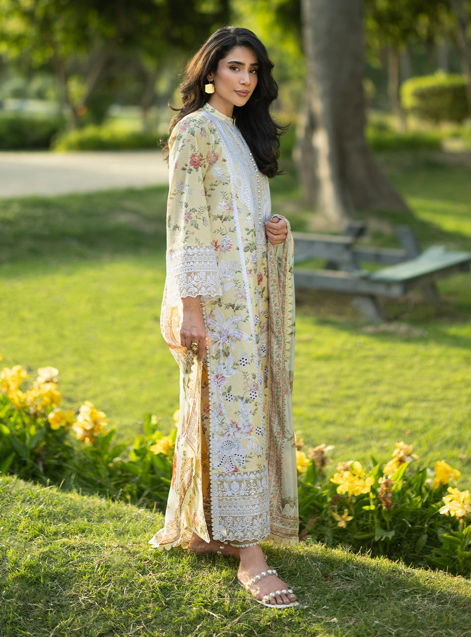 Zainab Chottani | Luxe Lawn 26 | Dune - 12, image 3