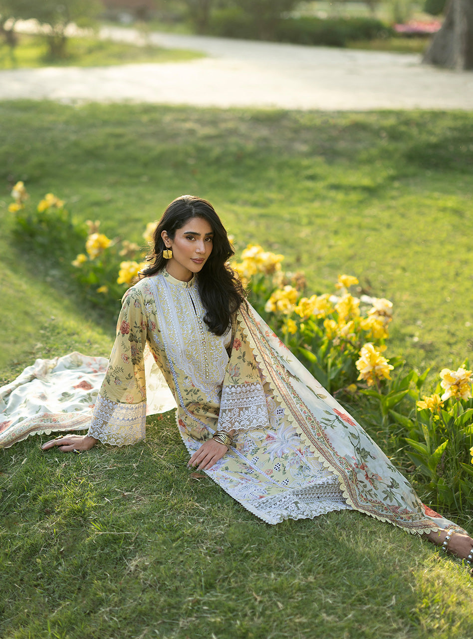 Zainab Chottani | Luxe Lawn 26 | Dune - 12, image 8