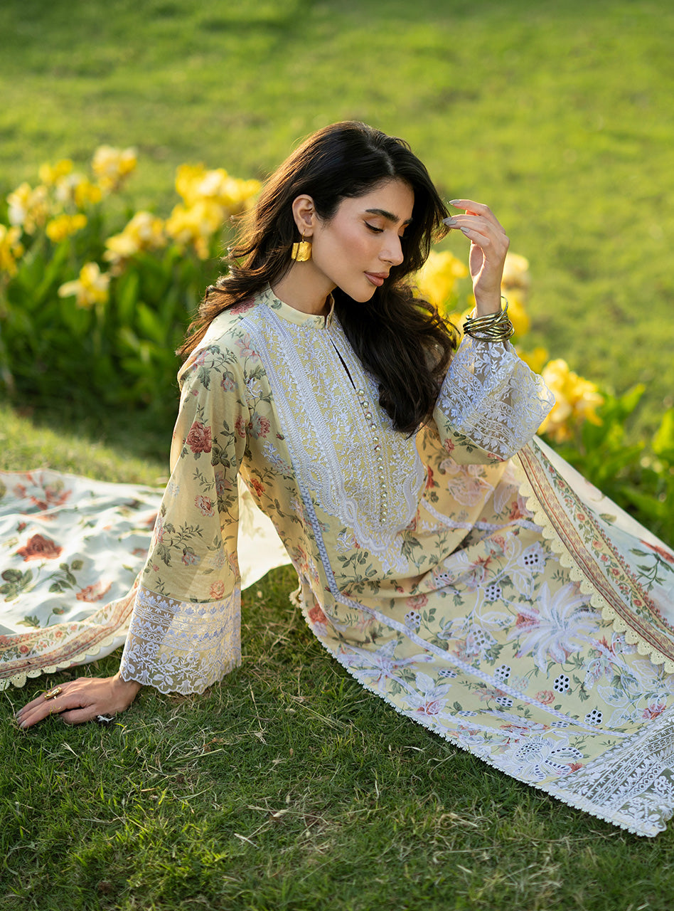 Zainab Chottani | Luxe Lawn 26 | Dune - 12, image 9