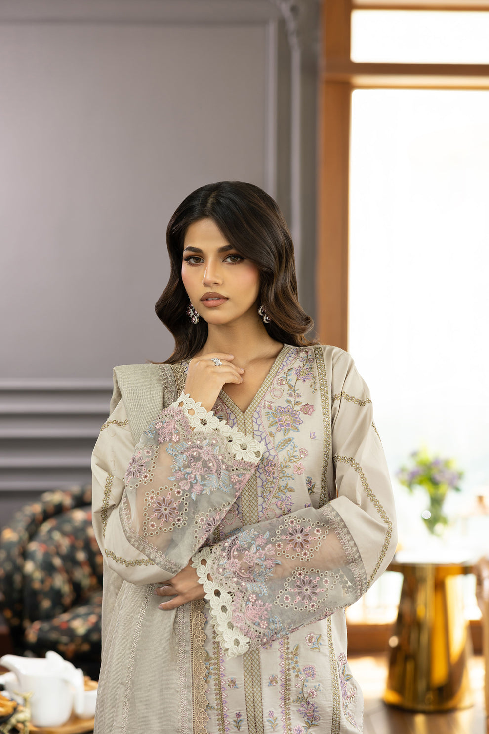Florent | Eid Collection | FEF - 5A -  Florent Ladies Clothes - Original Designer Dress - House of Maryam